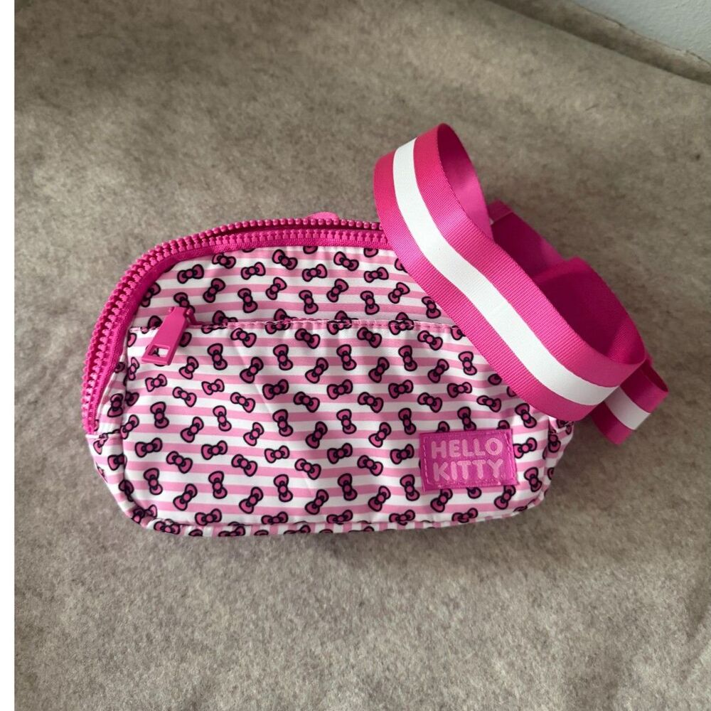 Hello Kitty Small Fanny Pack / Crossbody Travel School Everyday Wear bag